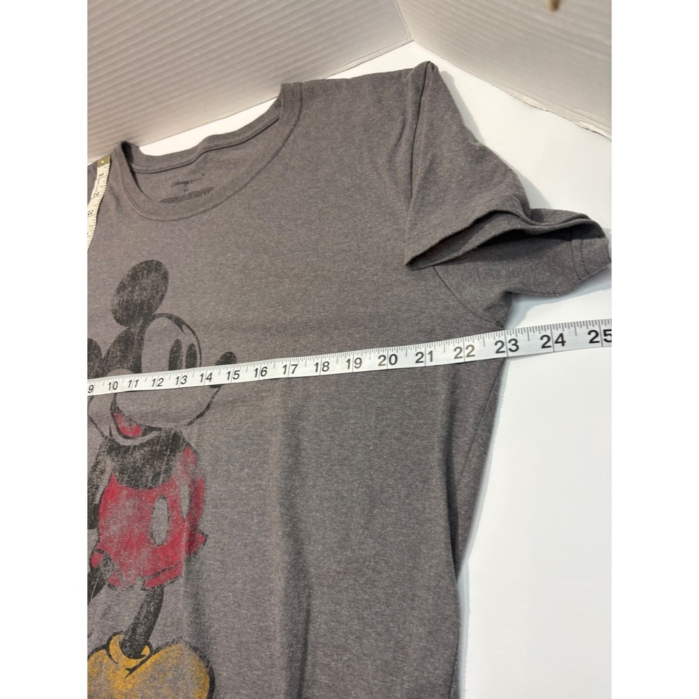 Disney Store Mickey Mouse Graphic T-Shirt Gray Heathered Crewneck 2XL - Picture 8 of 10